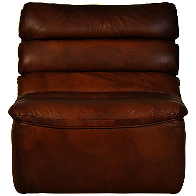 Halo Russo Leather Chair Old Saddle Walnut